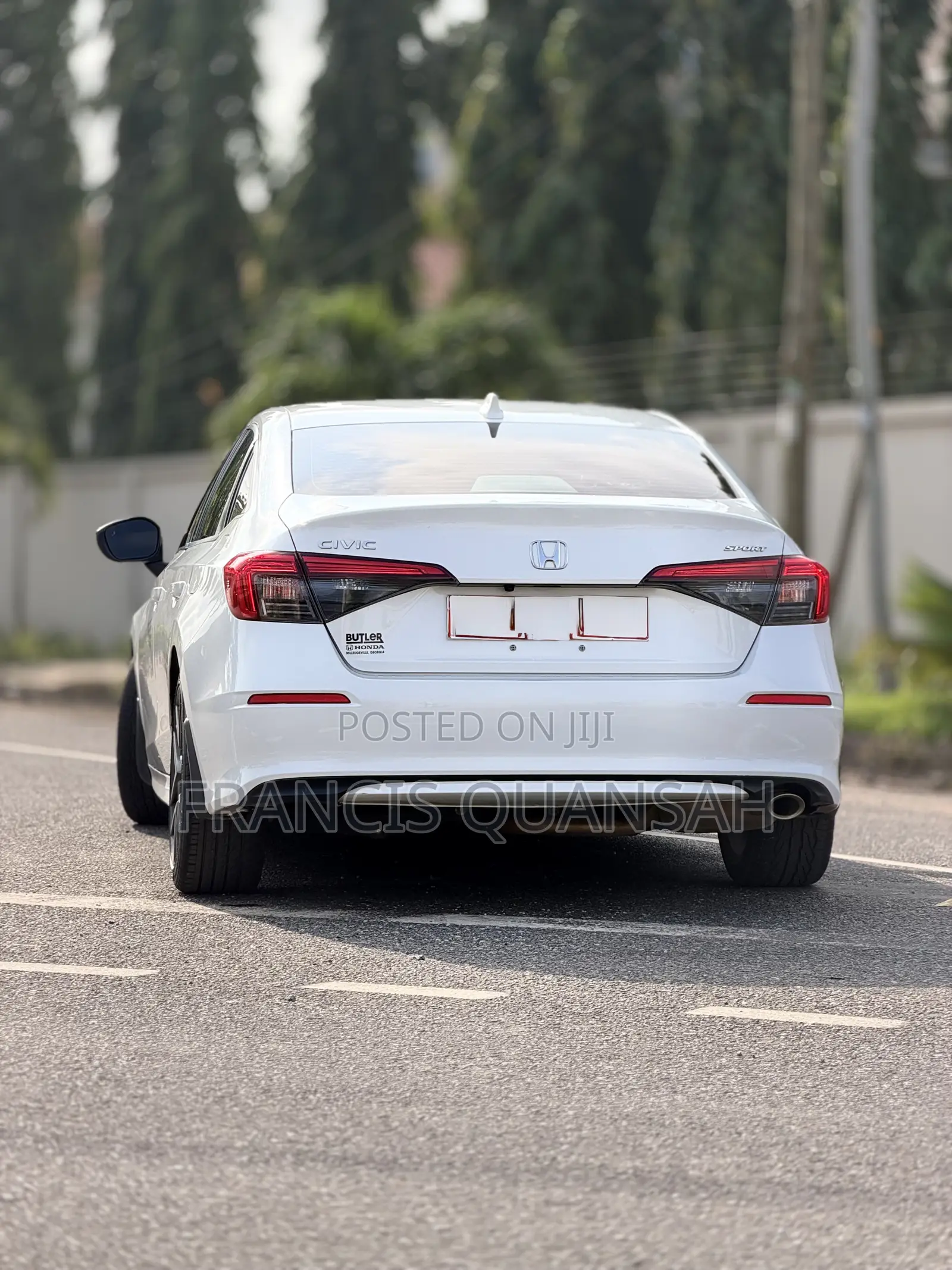 Honda Civic Sport CVT 2023 White