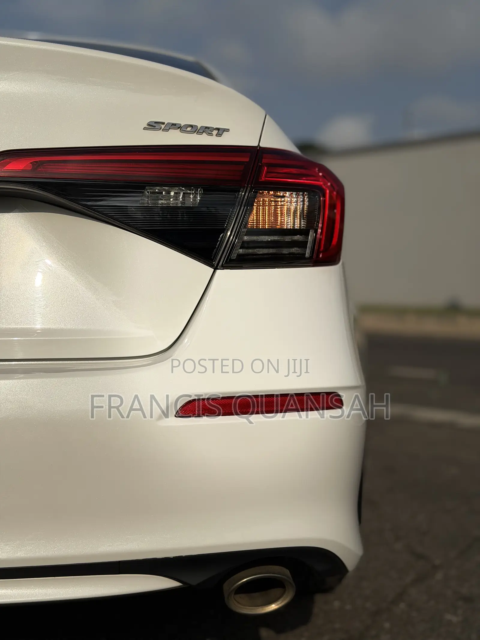 Honda Civic Sport CVT 2023 White