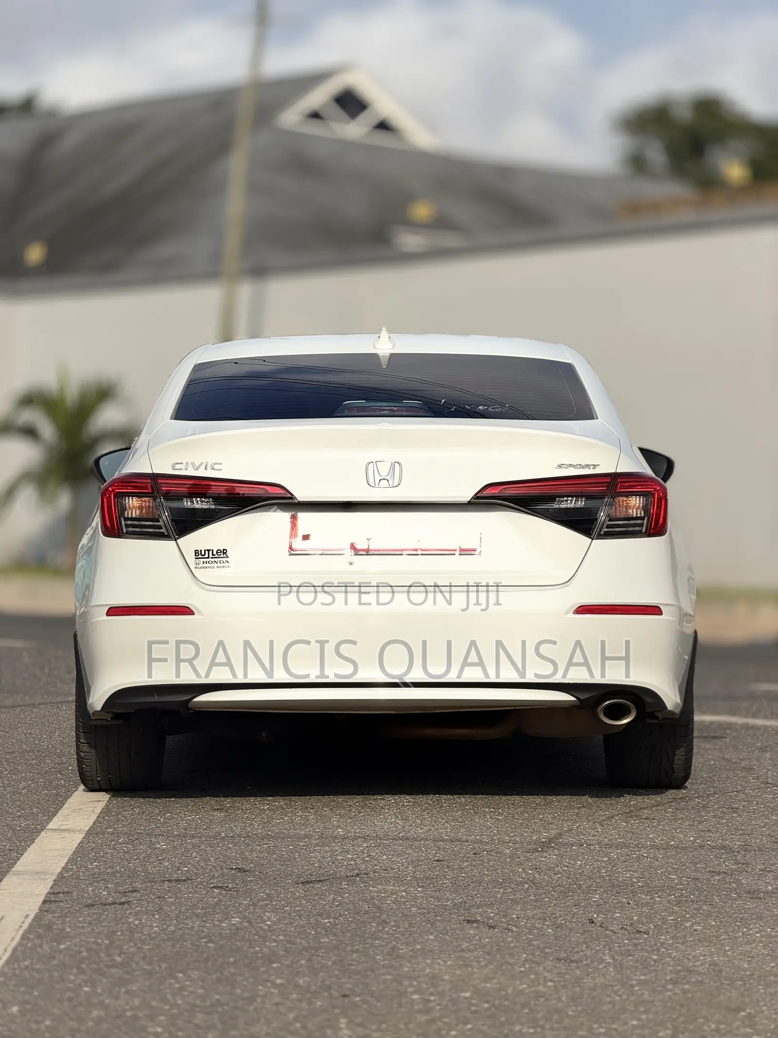 Honda Civic Sport CVT 2023 White