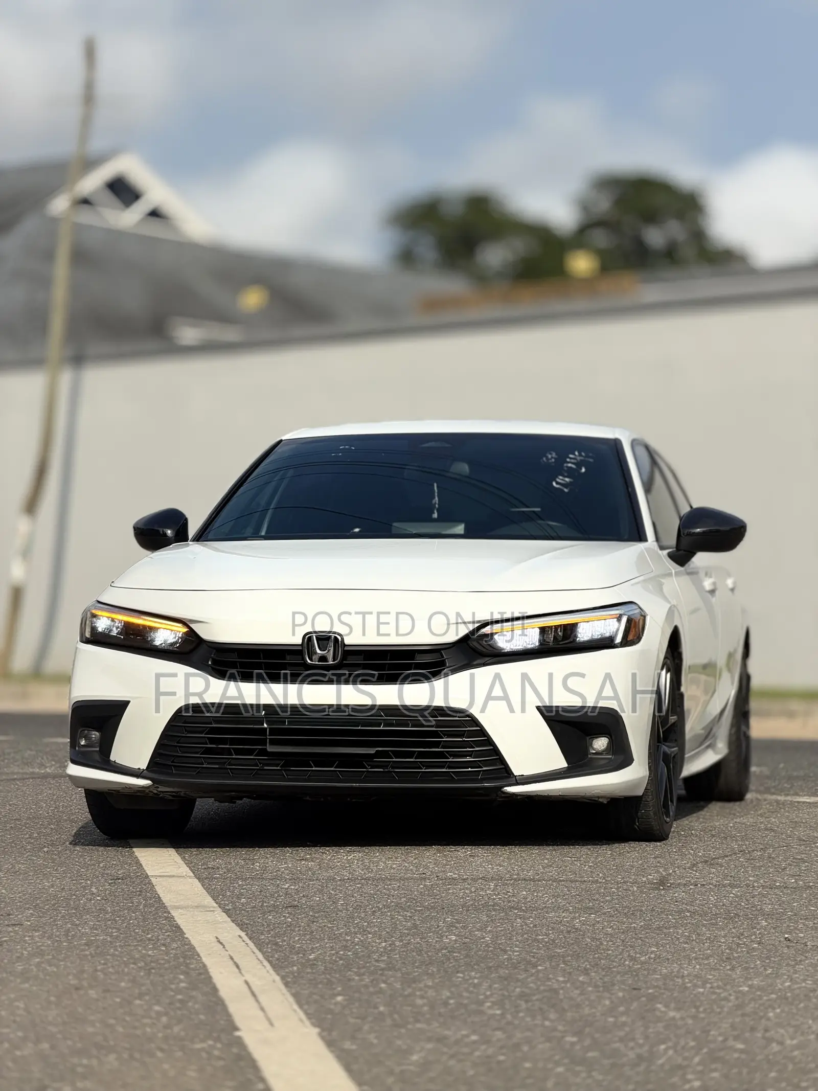 Honda Civic Sport CVT 2023 White