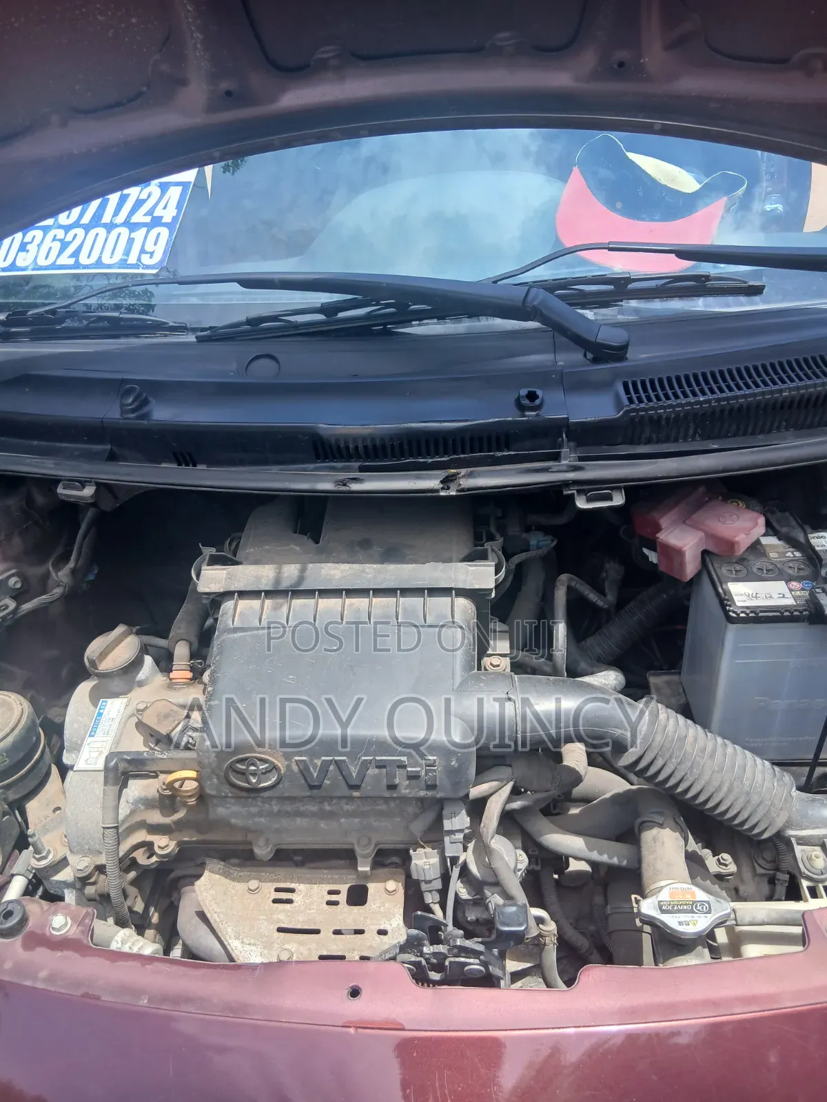 Toyota Vitz 2012 Gray