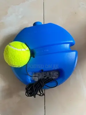 Solo Tennis Trainer With 2 Rebound Balls All Age Group