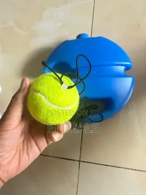 Solo Tennis Trainer With 2 Rebound Balls All Age Group