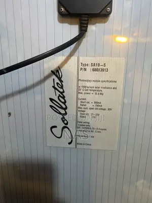 10 WTTS Sollatek Photovoltaic Solar Panel