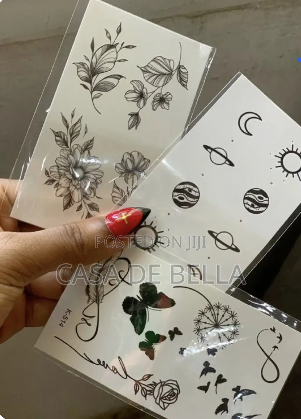 Temporary Tattoo Stickers