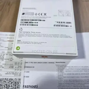 New Apple iPhone 17 Pro Max 512 GB Orange
