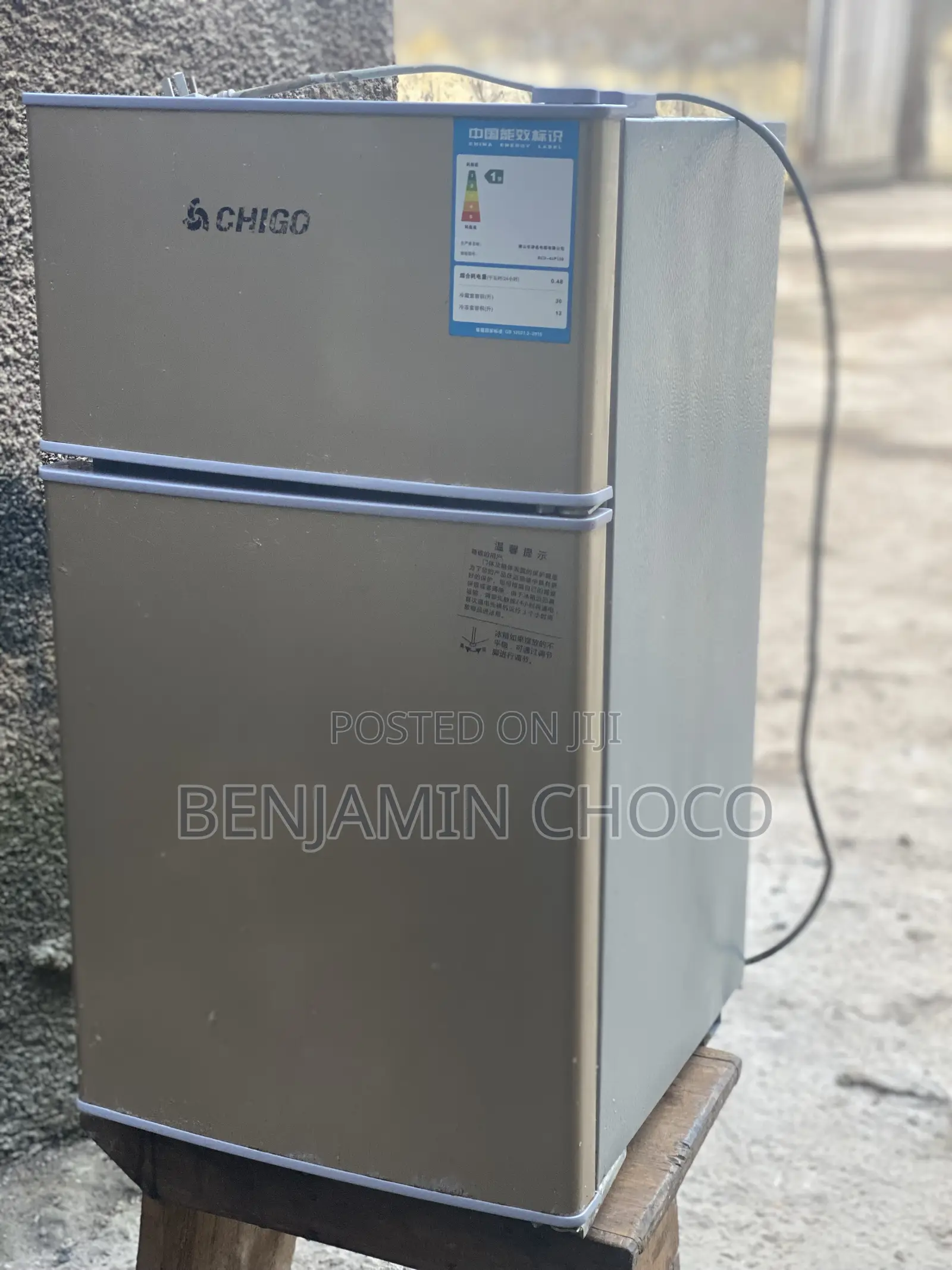 Sigma Double Door Table Top Fridge