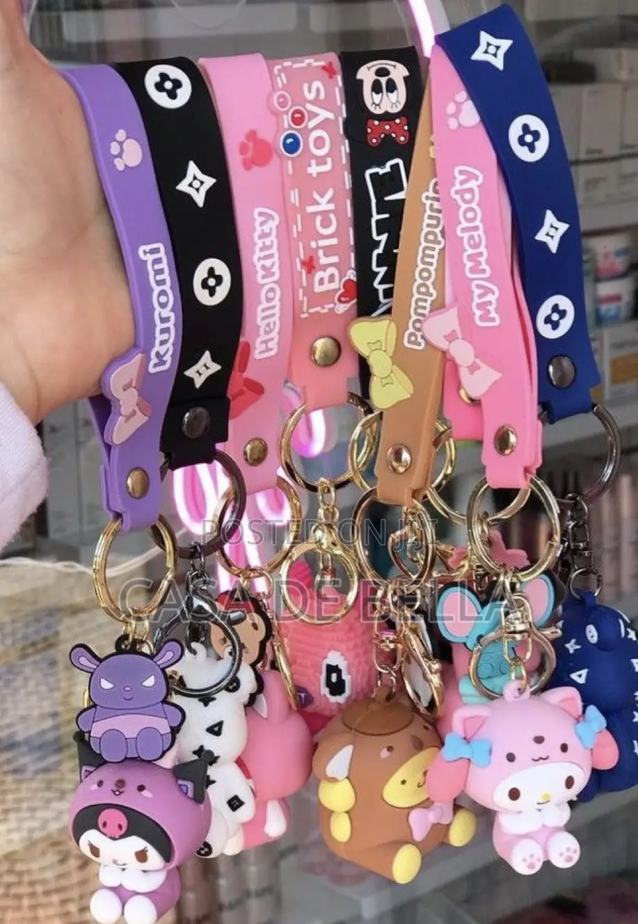 Key Holders and Charms