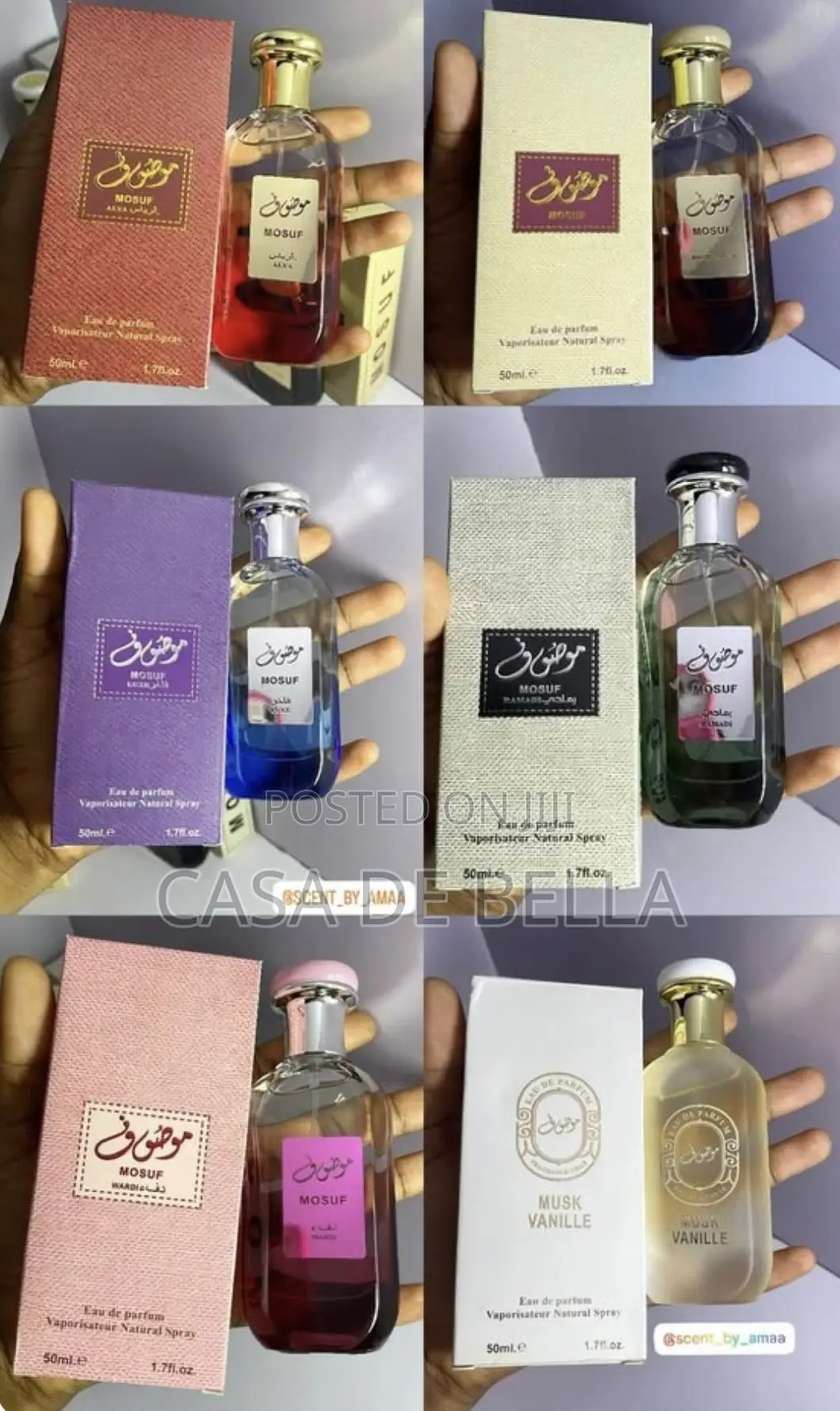 Scented Perfumes