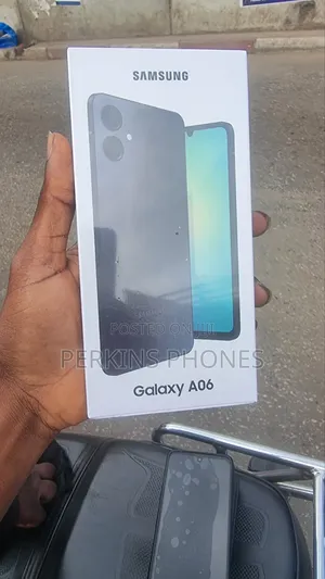New Samsung Galaxy A06 128 GB Black