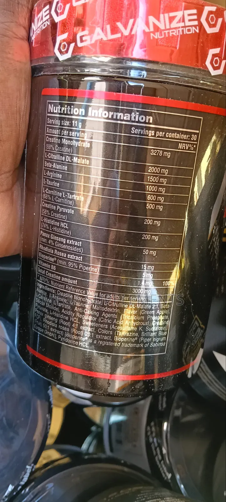 Fury Preworkout Pump
