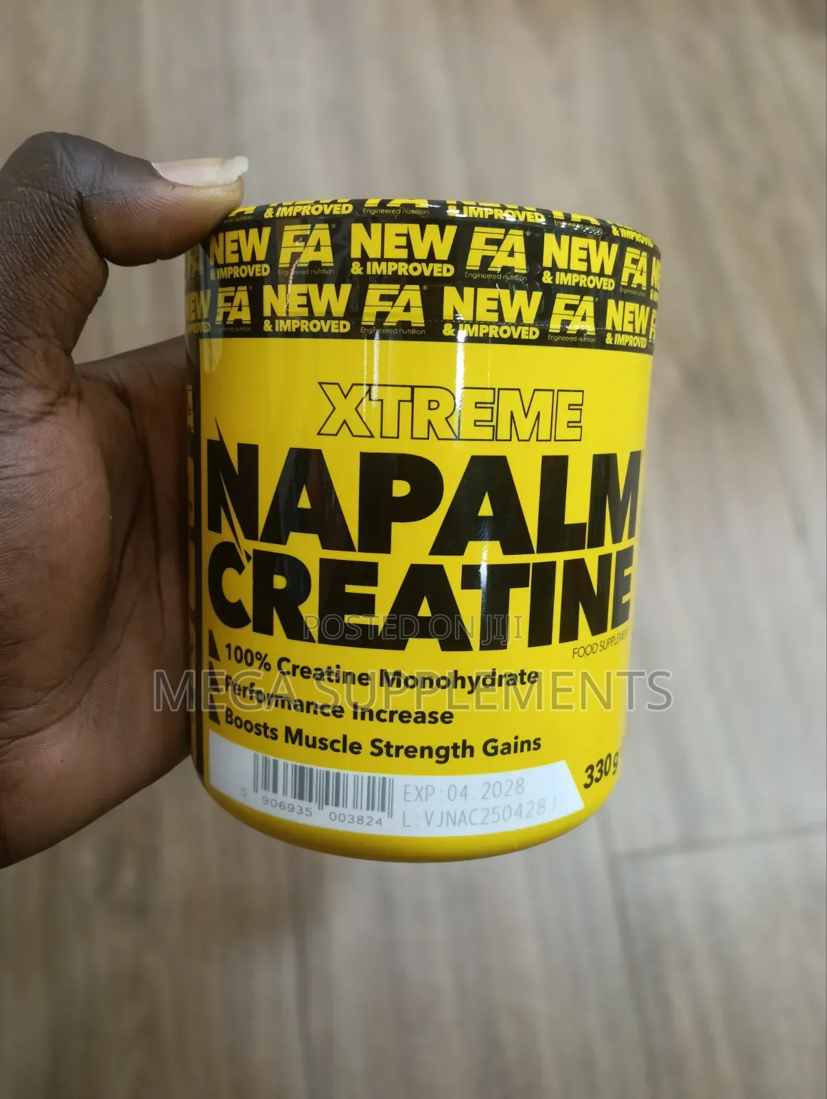 Napalm Creatine Monohydrate 330grams