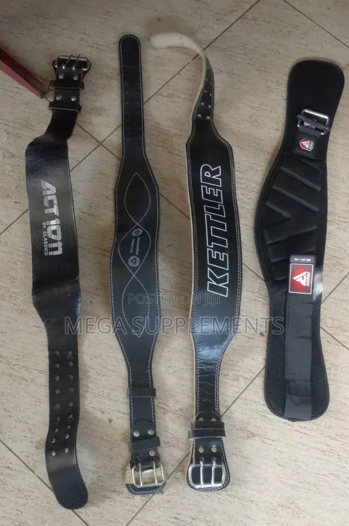 Quality Leather Gym Belts