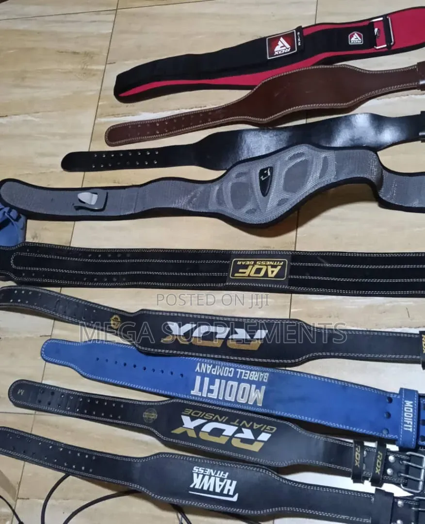 Quality Leather Gym Belts