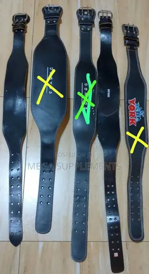 Quality Leather Gym Belts