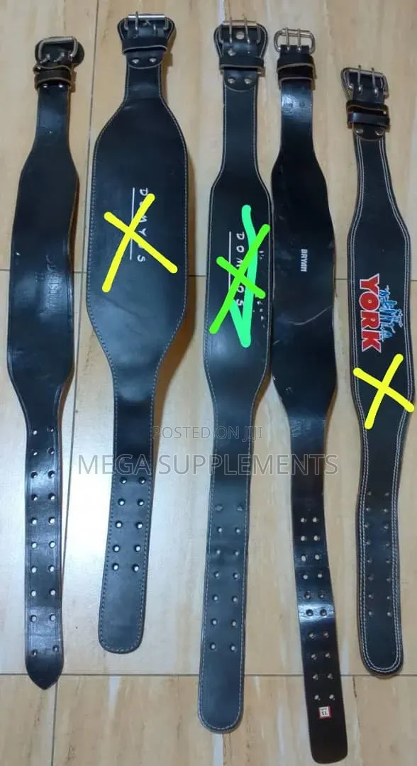 Quality Leather Gym Belts