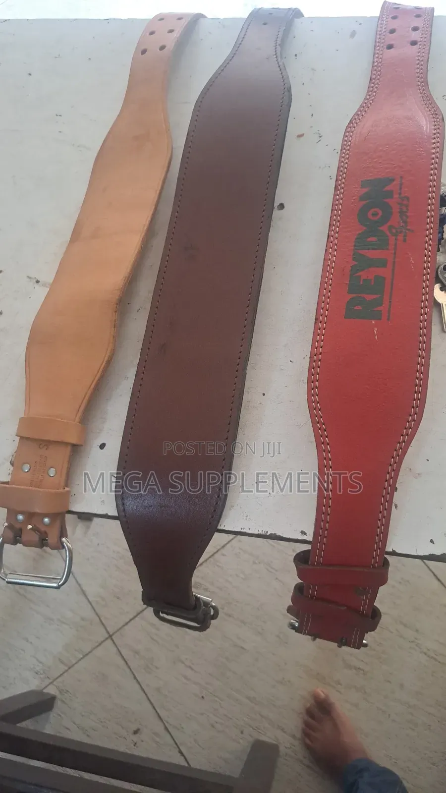 Quality Leather Gym Belts