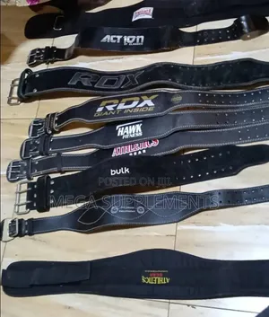 Quality Leather Gym Belts