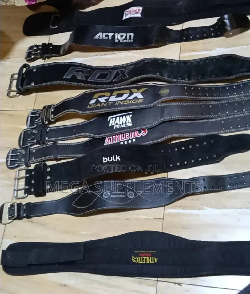 Quality Leather Gym Belts