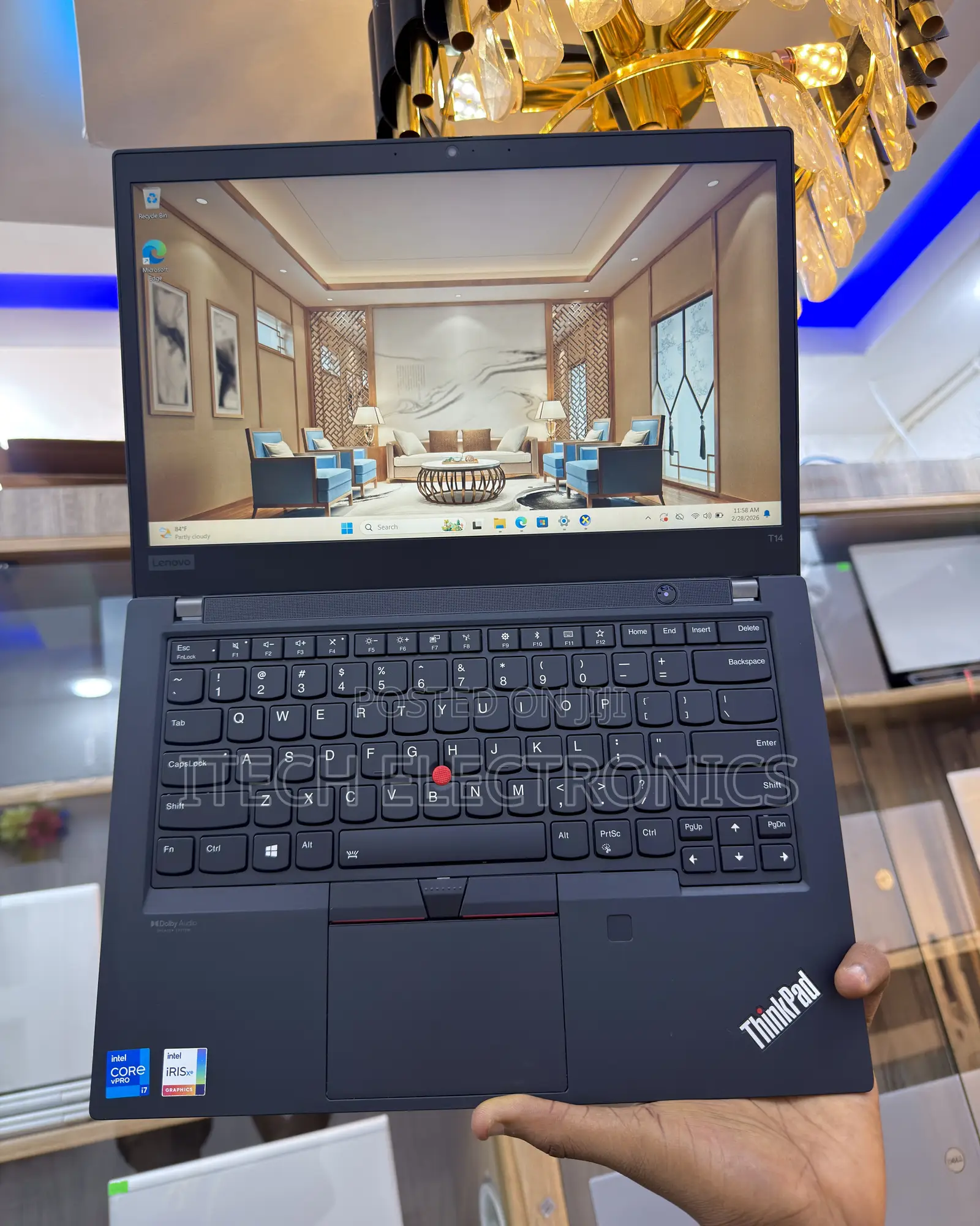 Laptop Lenovo ThinkPad T14 16GB Intel Core i7 SSD 512GB