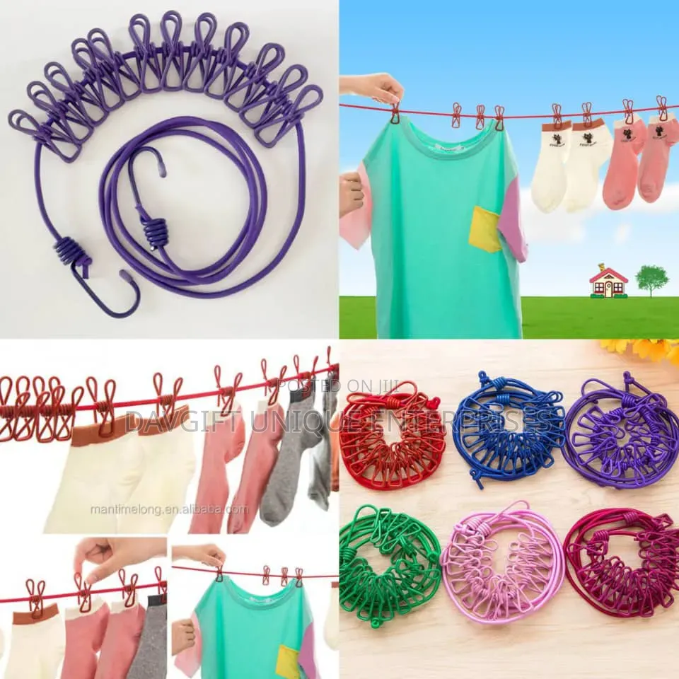 Dry Line With Pegs