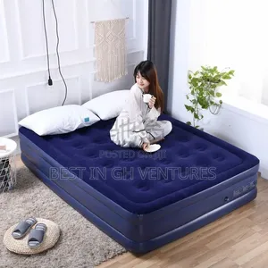 Fresh High Raised Airmattress With Inbuilt Electric Pump