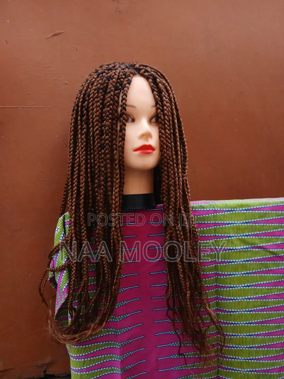 Braided Wig With Closure