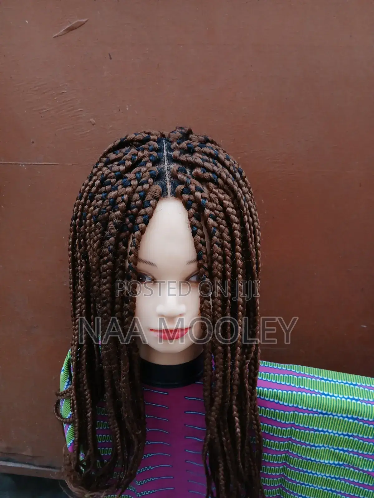 Braided Wig With Closure