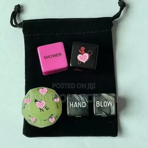 5Pcs/Set Polyhedral Dice Sex Toy - Multi