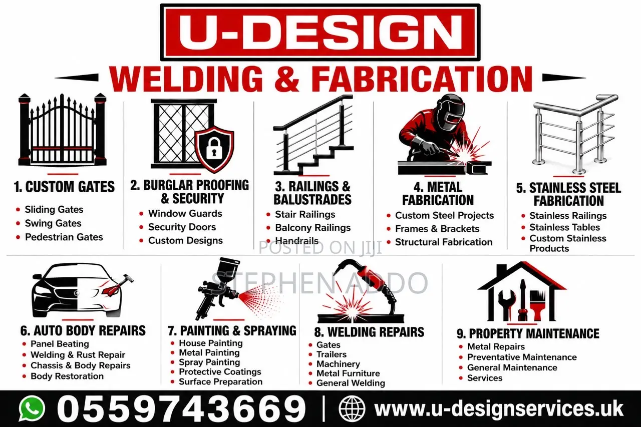 Professional Welding Fabrication Services in Ghana