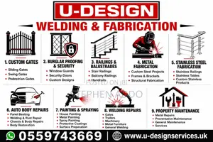 Professional Welding Fabrication Services in Ghana