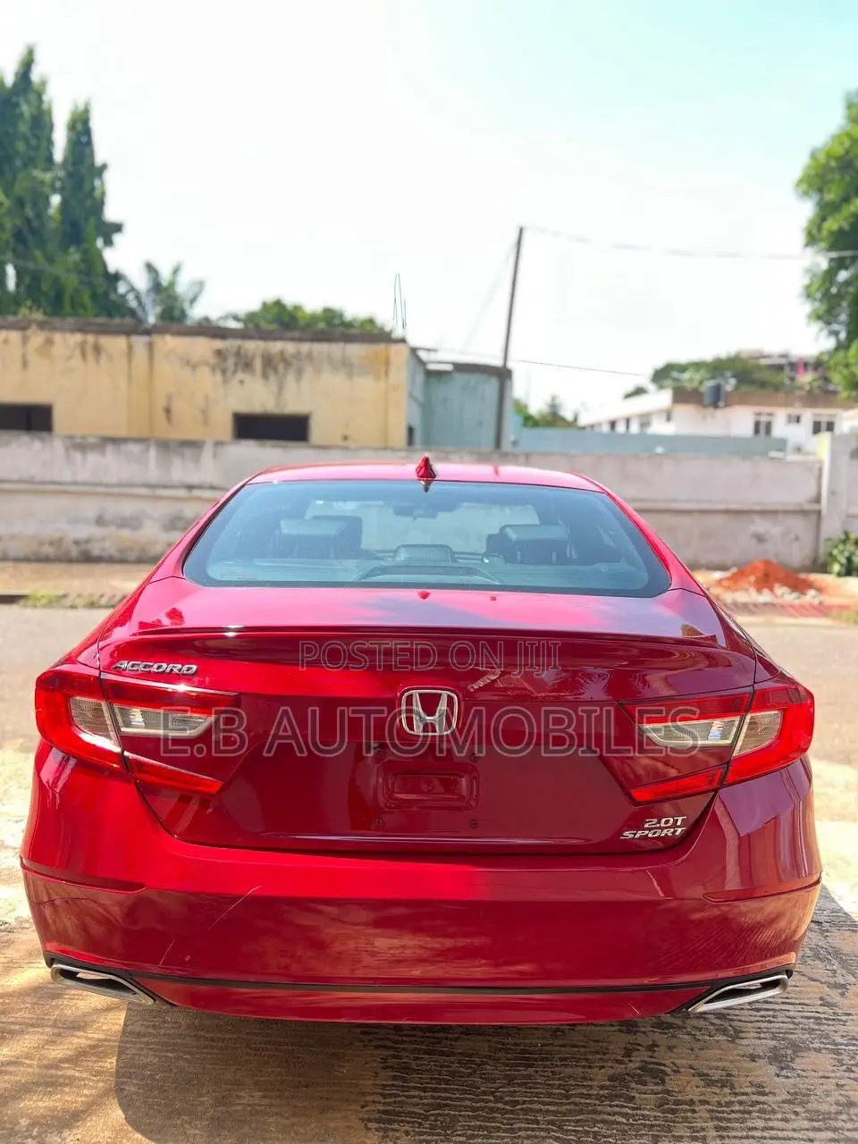 Honda Accord Sport 2.0T 2018 Red