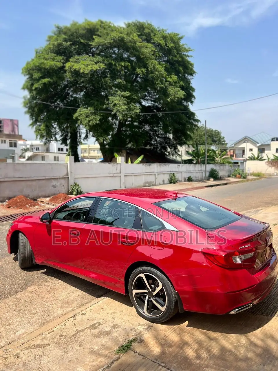 Honda Accord Sport 2.0T 2018 Red