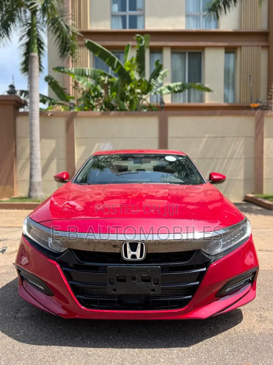 Honda Accord Sport 2.0T 2018 Red