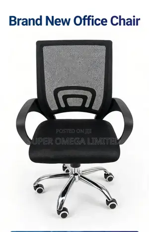 _Brand New Office Chair - Mesh Back, Swivel Wheels