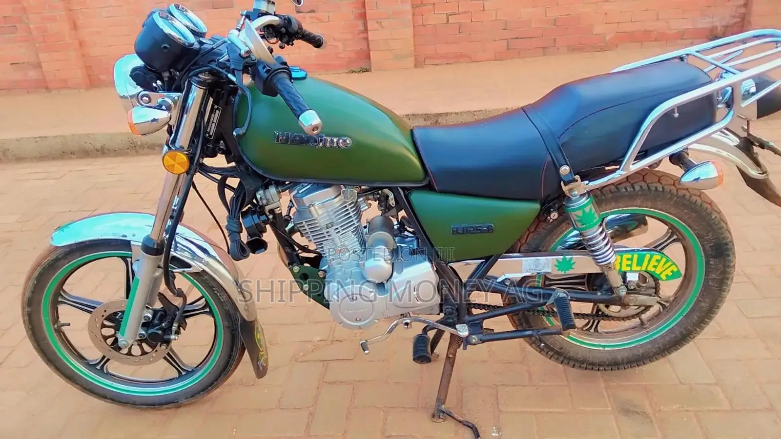 Haojue HJ125-8K 2025 Green