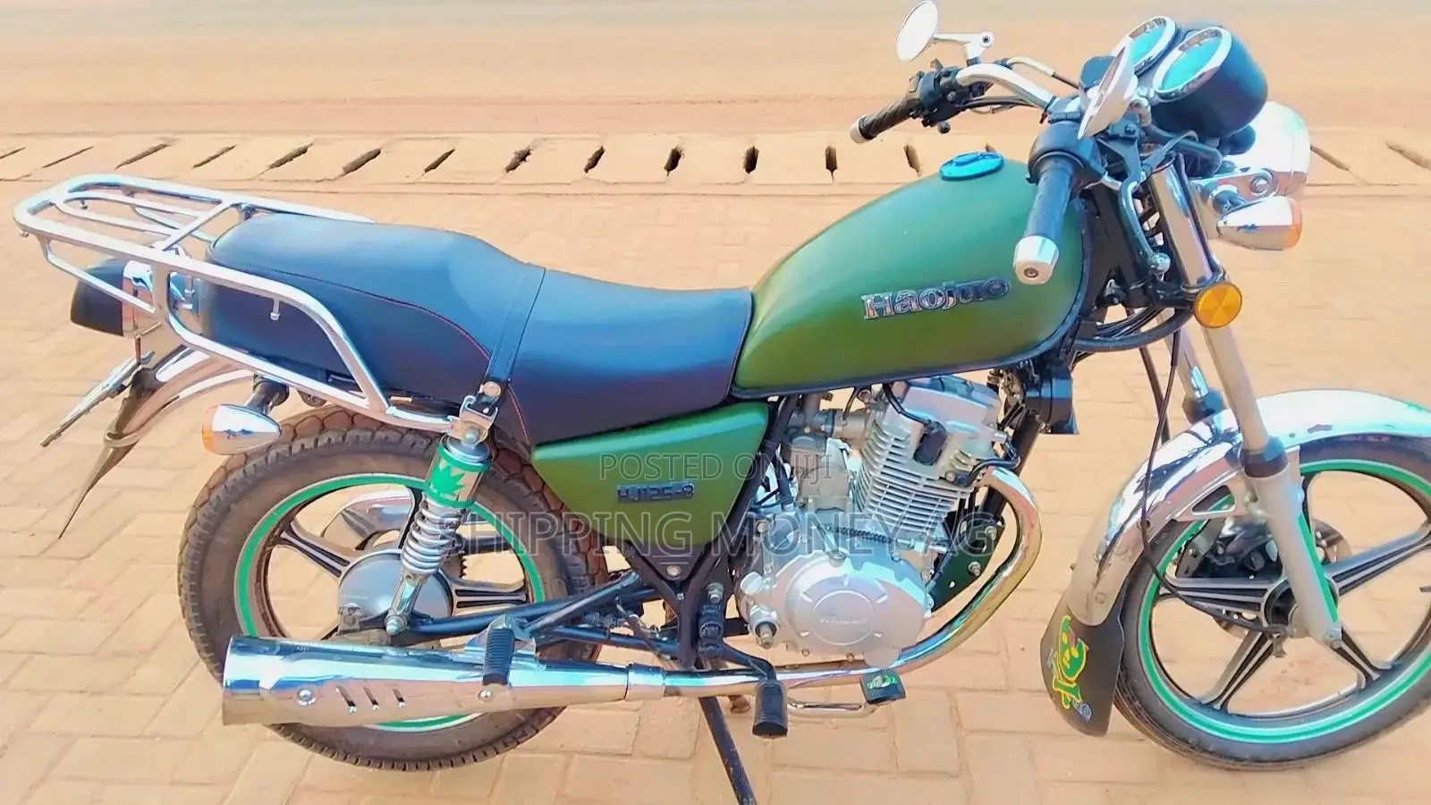 Haojue HJ125-8K 2025 Green
