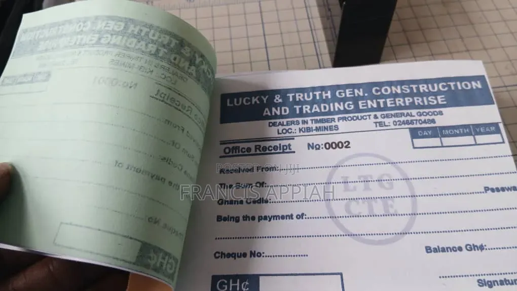 Business Receipt