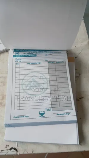 Carbonated Invoice Books