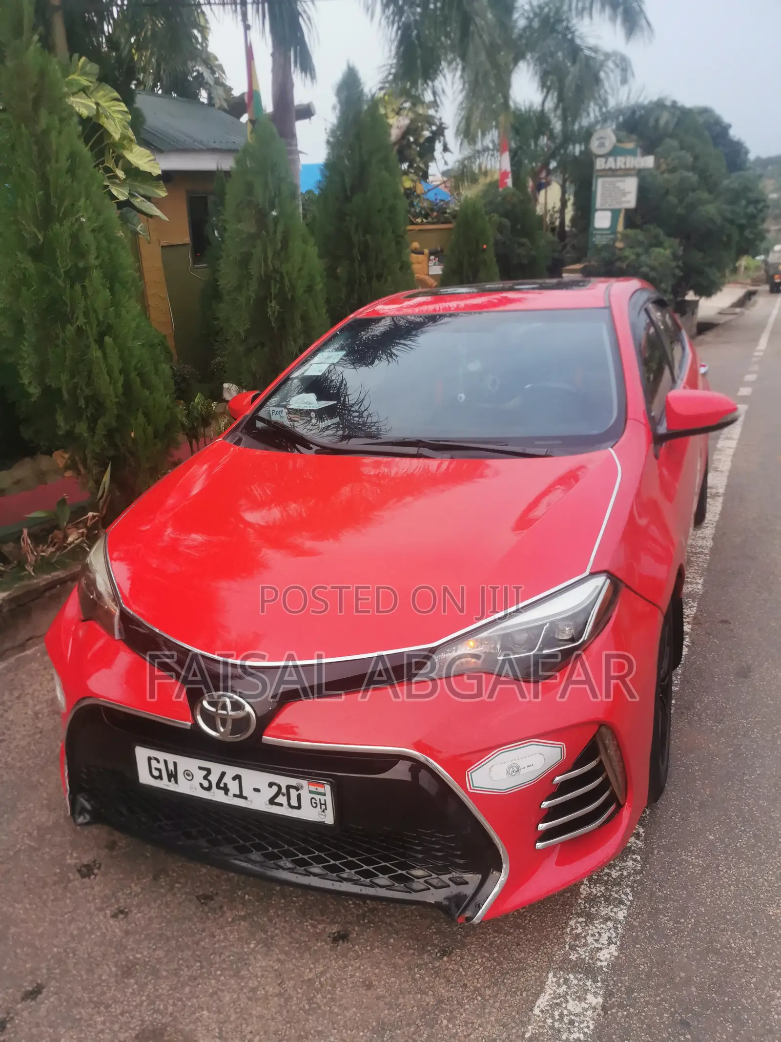 Toyota Corolla S Plus 4dr Sedan (1.8L 4cyl CVT) 2014 Red