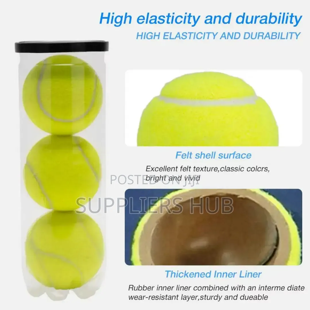 3piece Premium Eco-Friendly Tennis Ball With High Rebounce