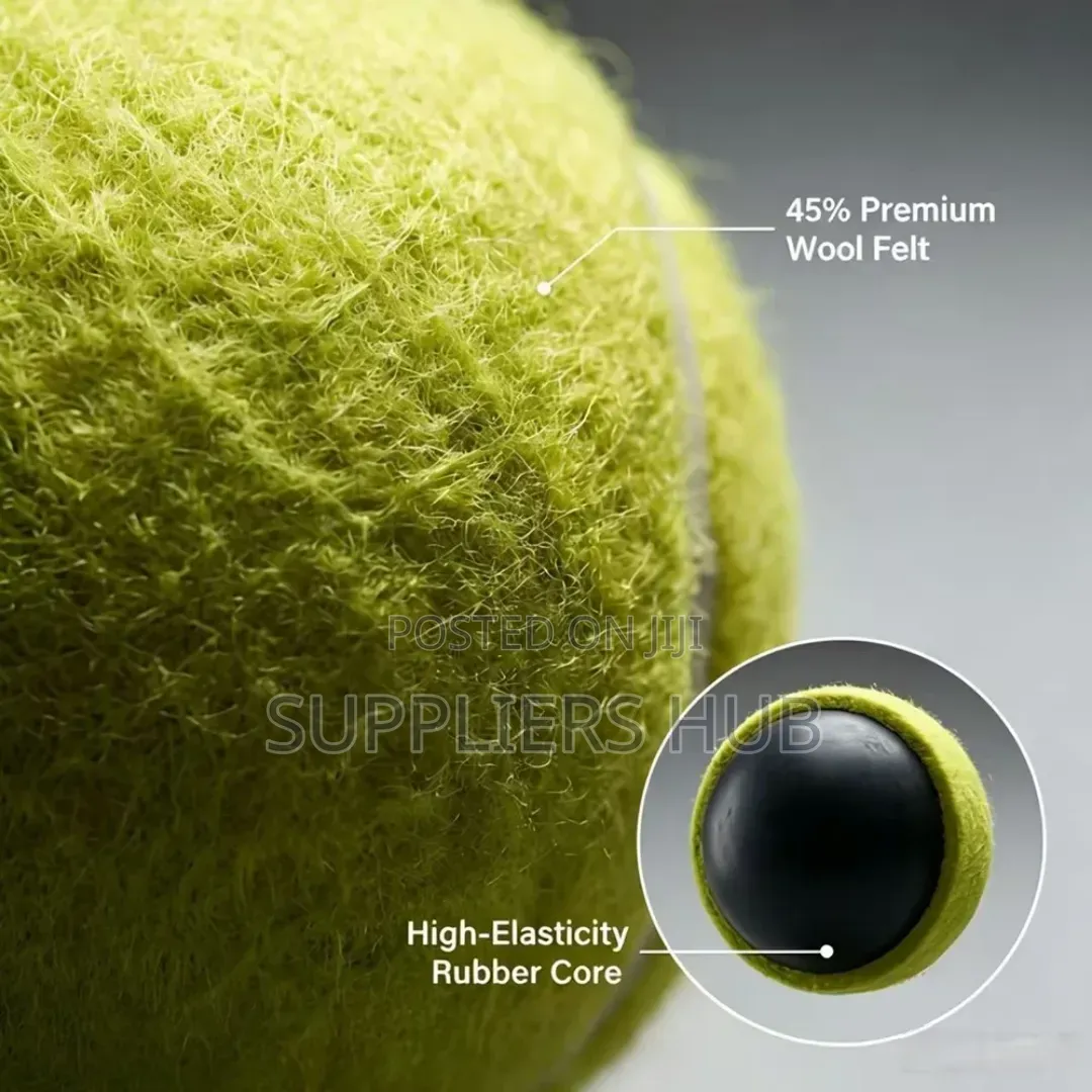 3piece Premium Eco-Friendly Tennis Ball With High Rebounce
