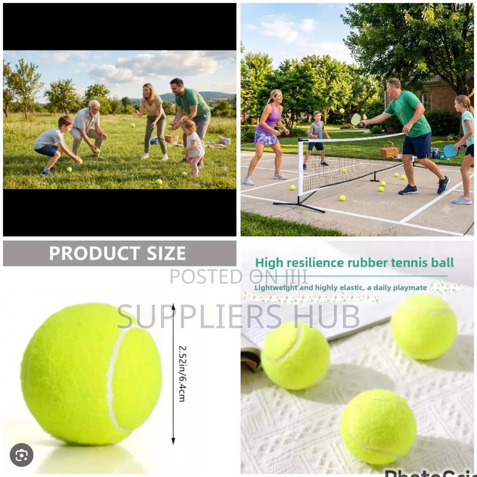 3piece Premium Eco-Friendly Tennis Ball With High Rebounce