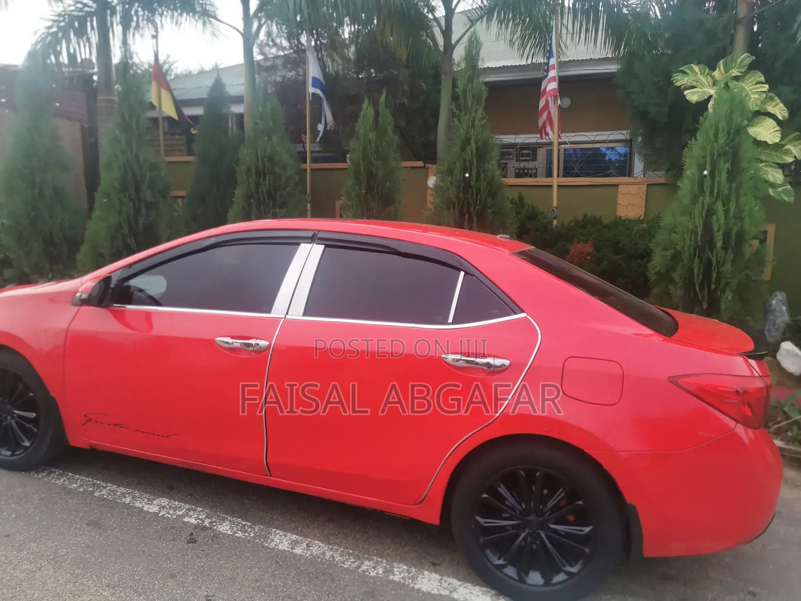 Toyota Corolla S Plus 4dr Sedan (1.8L 4cyl CVT) 2014 Red