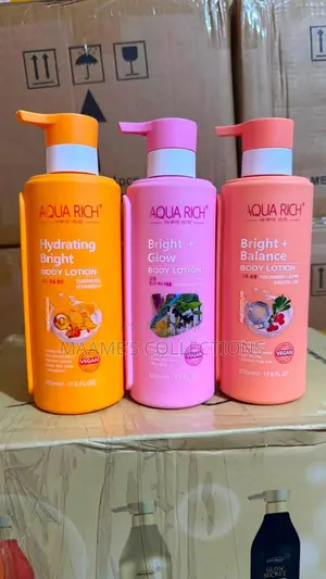 Aqua Rich Body Lotion – Hydrating Brightening Body Moisturizer