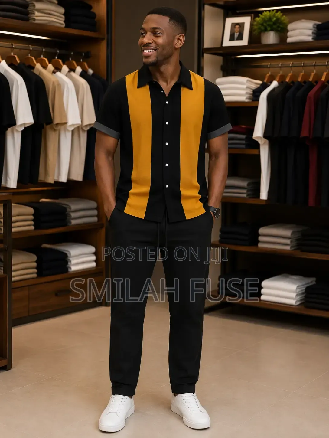 Men's Casual Top and Down