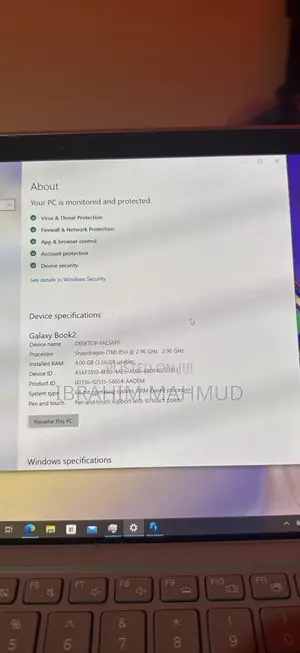 Laptop Samsung Galaxy Book 2 4GB SSD 128GB