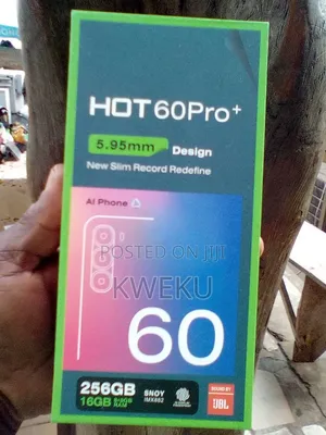 New Infinix Hot 60 Pro+ 256 GB Black