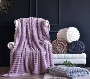 King-Size Fluffy Bedsheets With 2 Pillowcases