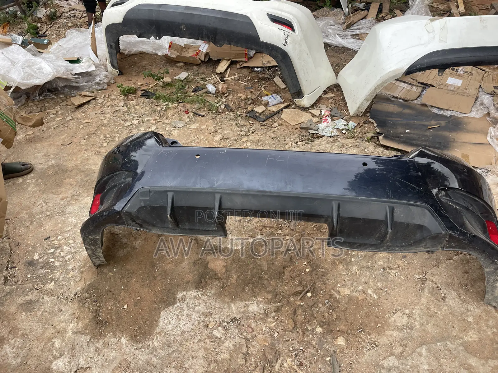 2016-2021 Honda Civic Rear Bumper Complete